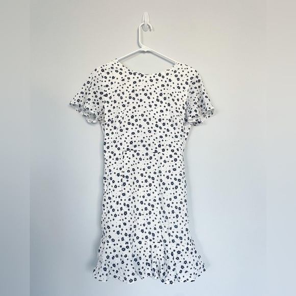 NWT Blue Floral Princess Polly Mini Dress - Picture 1 of 3